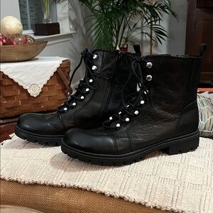 b.o.c. Black Combat & Moto Boots